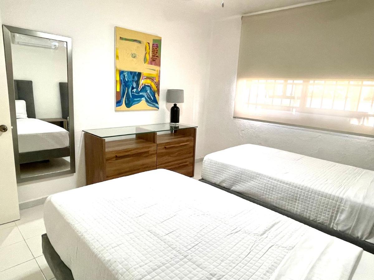 D1 Prime Location 3 Bedroom Ground Floor Spacious Apartment Cancun Luaran gambar